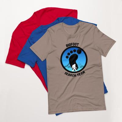 Big Foot Search Team Unisex t-shirt